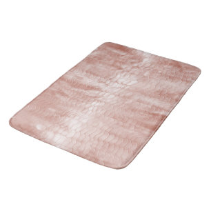 Tapis De Bain Coquille blanche rose pâle