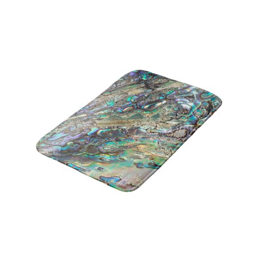 Tapis De Bain Coquille de paua de reine (Angle)