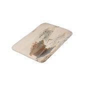 Tapis De Bain Coquilles de mer sur la plage (Angle)