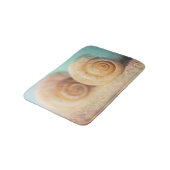 Tapis De Bain Coquilles de Nautilus sur la plage (Angle)