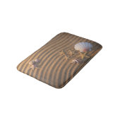Tapis De Bain Coquilles et étoiles de mer de mer (Angle)