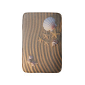 Tapis De Bain Coquilles et étoiles de mer de mer (Devant (Vertical))