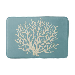 Tapis De Bain Corail de mer Salle de bain Nautique Salle de bain