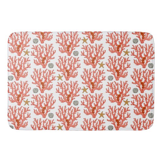Tapis De Bain Corail marin (Devant)