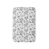 Tapis De Bain Corail plante, tortue marine (Devant (Vertical))