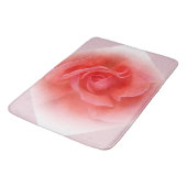 Tapis De Bain corail rose rose (Angle)