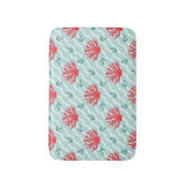 Tapis De Bain Corail rouge Motif 1 (Devant (Vertical))