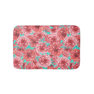 Tapis De Bain Coral Floral
