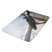 Tapis De Bain Corbeau d'hiver (Angle)