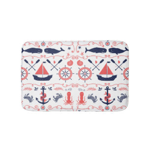 Get Wallpaper Accessoires Ancre Marine Pour Salles De Bain Zazzle Be Free