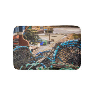 Tapis De Bain Cordes et pots de homard Pittenweem, Ecosse