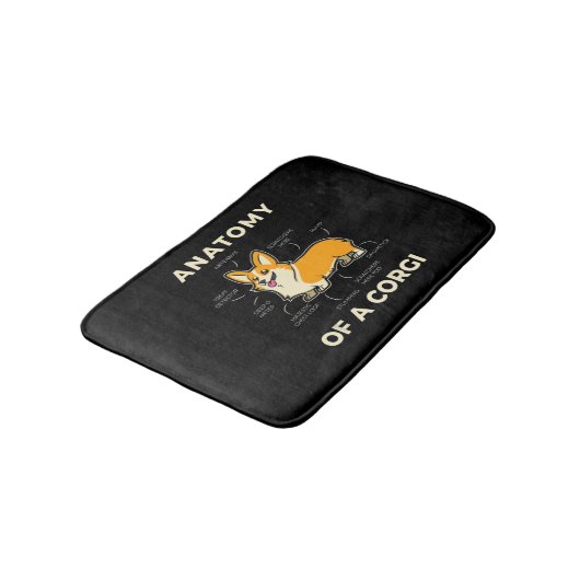 Tapis De Bain Corgi (Angle)