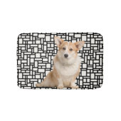 Tapis De Bain Corgi Abstrait mignon (Devant)