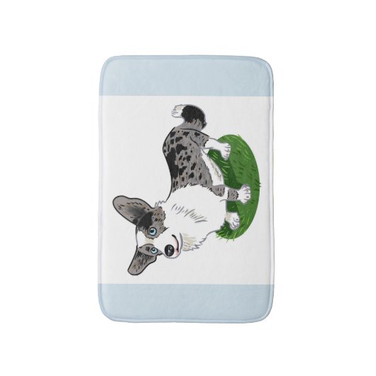 Tapis De Bain Corgi Adorable  (Devant (Vertical))