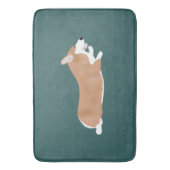 Tapis de bain Corgi volant (devant Vertical)