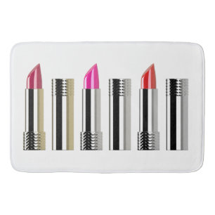 Tapis De Bain Cosmétologie beauté bâton argent rose blanc