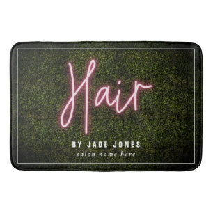Tapis De Bain Cosmetologue au salon de coiffure Neon Boxwood