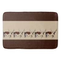 Tapis de bain cosmopolite de Watusi