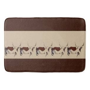 Tapis de bain cosmopolite de Watusi