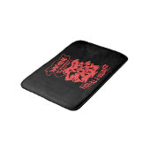 Tapis De Bain Costume cadeau de l'amant de baseball Halloween (Angle)