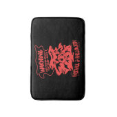 Tapis De Bain Costume cadeau de l'amant de baseball Halloween (Devant (Vertical))