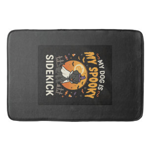 Tapis De Bain Costume de chien pour Halloween soir