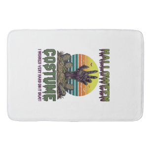 Tapis De Bain Costume Halloween Main de Zombie Cimetière Pierres