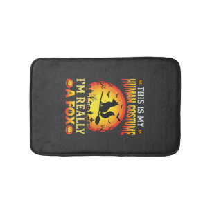 Tapis De Bain Costume Humain Renard Drôle d'Halloween