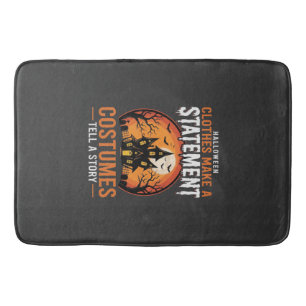 Tapis De Bain Costumes d'Halloween racontent une histoire Maison