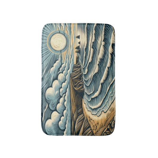 Tapis De Bain Côte (Devant (Vertical))