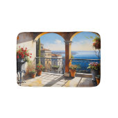 Tapis De Bain Côte Méditerranéenne Balcon Italien (Devant)