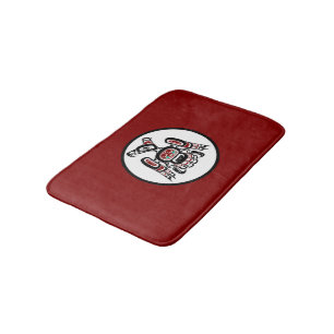 Tapis De Bain Côte Pacifique du nord-ouest Kaigani Thunderbird
