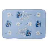 Tapis De Bain Coton bleu Magnolia (Devant)