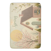 Tapis De Bain Cottage fleuri/printanier (devant Vertical)