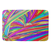 Tapis De Bain Coucher de soleil Abstrait (Devant)