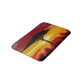 Tapis De Bain Coucher de soleil africain Safari (Angle)