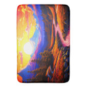 Tapis De Bain Coucher de soleil Ai (devant Vertical)