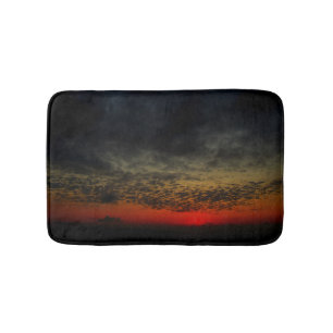 Tapis De Bain Coucher de soleil avant la tempête