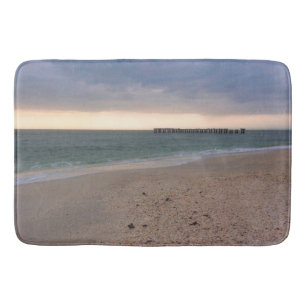Tapis De Bain Coucher de soleil de l'île de Gasparilla