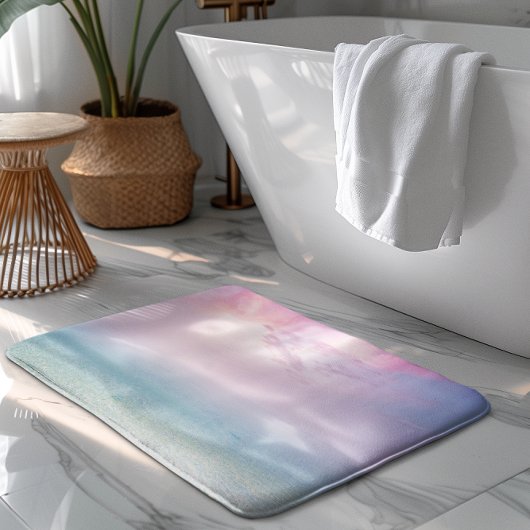Tapis De Bain Coucher de soleil de plage calme