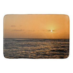 Tapis De Bain Coucher de soleil d'Hawaii