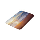 Tapis De Bain Coucher de soleil et plage (Angle)
