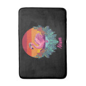 Tapis De Bain Coucher de soleil FLAMINGO (Devant (Vertical))