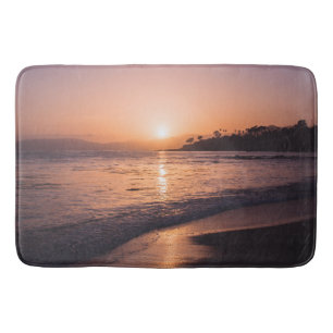 Tapis De Bain Coucher de soleil magnifique sur la plage