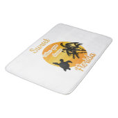 Tapis De Bain Coucher de soleil mignon en Floride (Angle)