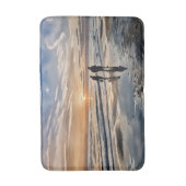 Tapis de bain Coucher de soleil sur la plage de Si (Devant (Vertical))