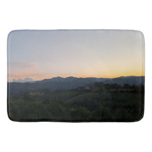 Tapis De Bain Coucher de soleil sur les Carpates – Photographie