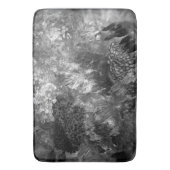 Tapis De Bain Couches de cristaux gris (devant Vertical)