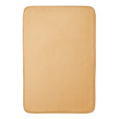 Tapis De Bain Couleur Apricot Solide. (devant Vertical)