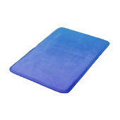 Tapis De Bain Couleur bleue (Angle)